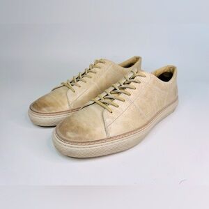 Frye Essex Low Folded Edge Sand Waxed Leather